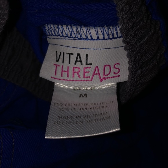 Cobalt blue scrub bottoms - Picture 2 of 2